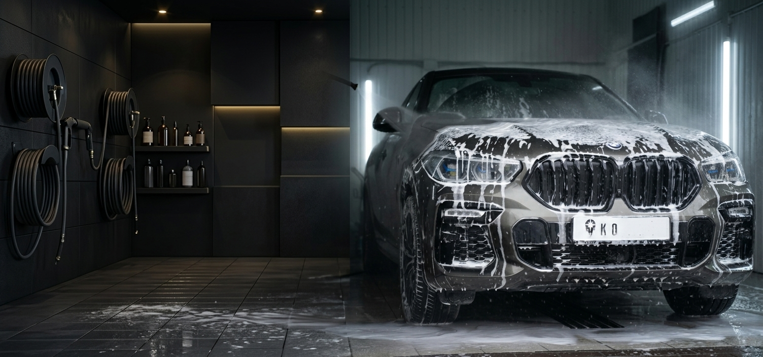 Professional car wash and detailing service in Thrissur
